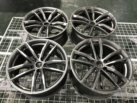 [휠클럽] 파주 휠복원 / BMW G바디 5시리즈 662M 휠 블랙폴리싱 작업 / 파주시 신촌동