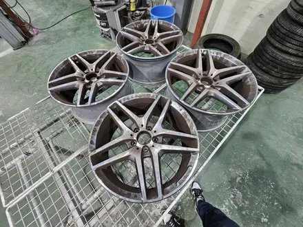 [휠클럽] S350d 19인치 휠복원 / 파주 휠복원 전문 / 파주시 신촌동