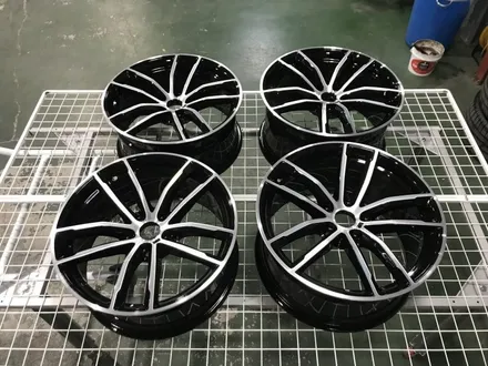[휠클럽] 파주 휠복원 / BMW G바디 5시리즈 662M 휠 블랙폴리싱 작업 / 파주시 신촌동