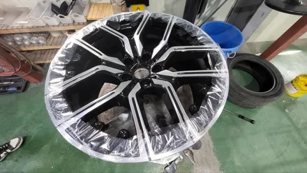 [휠클럽] BMW 7시리즈 20인치 휠복원 / 파주시 신촌동