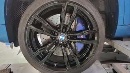 [휠클럽] 파주 휠복원 / BMW X6M F바디 21인치 블랙유광 작업 / 파주시 신촌동