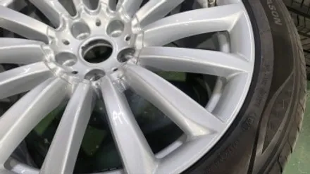 [휠클럽] 일산 휠복원 휠도색 전문 / BMW 7시리즈 심한 파손으로 휠용접 및 휠복원 후 재도색 / 파주시 신촌동