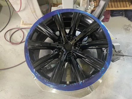 [휠클럽] BMW 5시리즈 G바디 오픈이벤트 분체 유광블랙 작업기~! / 파주시 신촌동