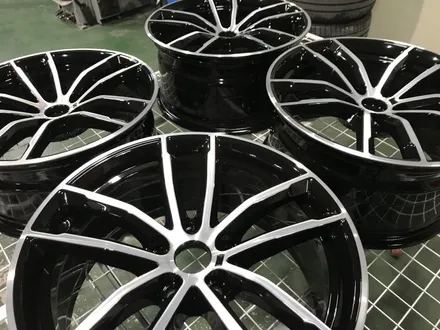 [휠클럽] 파주 휠복원 / BMW G바디 5시리즈 662M 휠 블랙폴리싱 작업 / 파주시 신촌동
