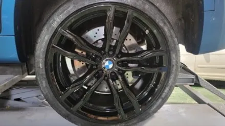 [휠클럽] 파주 휠복원 / BMW X6M F바디 21인치 블랙유광 작업 / 파주시 신촌동