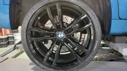 [휠클럽] 파주 휠복원 / BMW X6M F바디 21인치 블랙유광 작업 / 파주시 신촌동