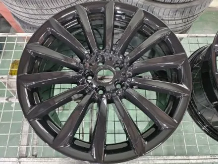[휠클럽] BMW 7시리즈 20인치 블랙유광 휠도색 / 파주시 신촌동