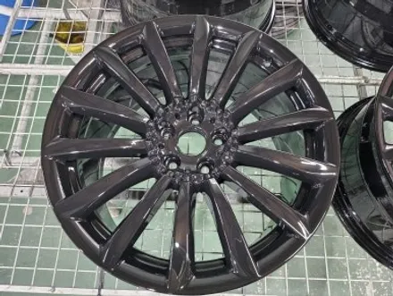 [휠클럽] BMW 7시리즈 20인치 블랙유광 휠도색 / 파주시 신촌동