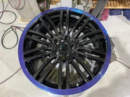 [휠클럽] BMW G클럽 동호회회원분 30만원 블랙유광 분체도장/ 레드 우레탄캘리퍼 작업기 / 파주시 신촌동