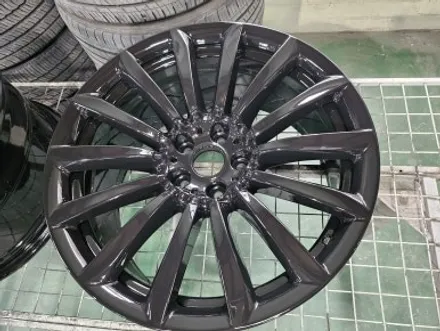 [휠클럽] BMW 7시리즈 20인치 블랙유광 휠도색 / 파주시 신촌동
