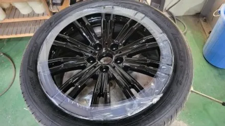 [휠클럽] 의정부 휠복원 휠도색 / BMW G바디 320I 790M 블랙유광 분체도장 / 파주시 신촌동