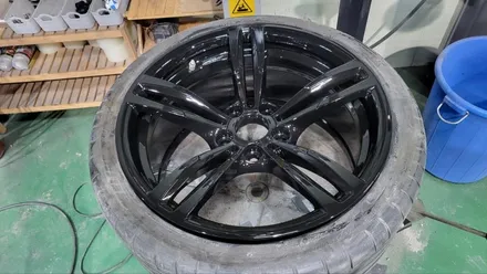 [휠클럽] 분체도장 BMW M2 437M 19인치 블랙유광 / 파주시 신촌동