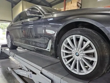 [휠클럽] 일산 휠복원 휠도색 전문 / BMW 7시리즈 심한 파손으로 휠용접 및 휠복원 후 재도색 / 파주시 신촌동
