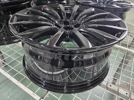 [휠클럽] BMW 7시리즈 20인치 블랙유광 휠도색 / 파주시 신촌동