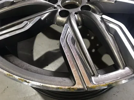 [휠클럽] 일산 휠수리 / BMW 신형 7시리즈  750LI 세륨그레이 다이아몬드컷팅 휠복원 / 파주시 신촌동