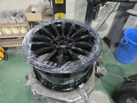 [휠클럽] BMW 7시리즈 20인치 블랙유광 휠도색 / 파주시 신촌동