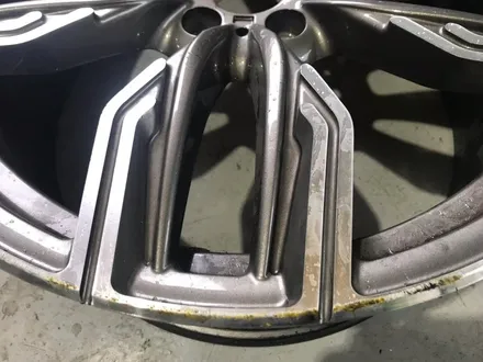 [휠클럽] 일산 휠수리 / BMW 신형 7시리즈  750LI 세륨그레이 다이아몬드컷팅 휠복원 / 파주시 신촌동