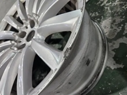 [휠클럽] 일산 휠복원 휠도색 전문 / BMW 7시리즈 심한 파손으로 휠용접 및 휠복원 후 재도색 / 파주시 신촌동