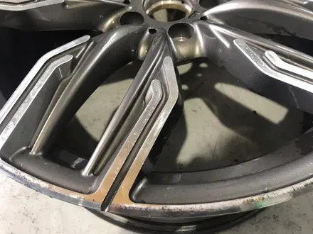 [휠클럽] 일산 휠수리 / BMW 신형 7시리즈  750LI 세륨그레이 다이아몬드컷팅 휠복원 / 파주시 신촌동
