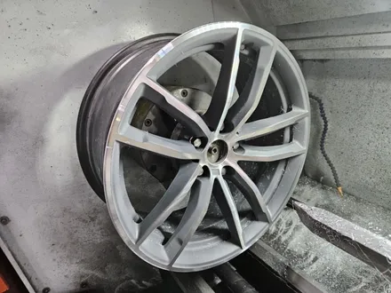 [휠클럽] BMW 5시리즈 662M 휠 다이아 컷팅 휠 복원 / 파주시 신촌동