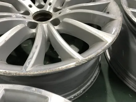 [휠클럽] 운정 휠복원 / BMW F바디 520I 18인치 고스트크롬 휠복원 / 파주시 신촌동