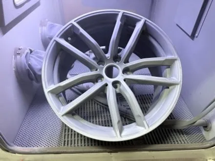 [휠클럽] 파주 휠복원 수리 전문 업체 / BMW G바디 5시리즈 662M 건메탈 휠복원 / 파주시 신촌동