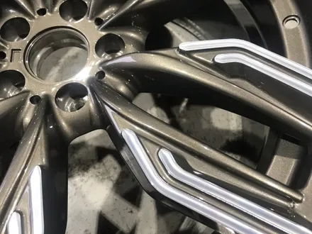 [휠클럽] 일산 휠수리 / BMW 신형 7시리즈  750LI 세륨그레이 다이아몬드컷팅 휠복원 / 파주시 신촌동
