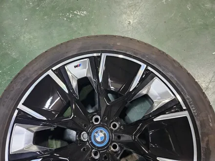 [휠클럽 BMW IX3 19인치 전륜 깊은 파임 알곤용접으로 살채워 다이아컷팅 휠복원 / 파주시 신촌동