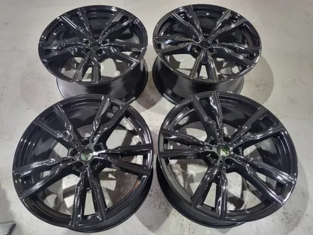 [휠클럽] 일산 휠복원 / BMW G바디 X6 M50i 22인치 블랙유광 휠도색 / 파주시 신촌동