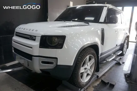 랜드로버 디펜더 검정유광 휠도색&분체도장