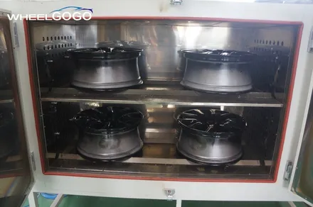 레인지로버 이보크 분체도장 휠도색