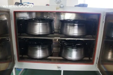 레인지로버 보그 검정유광 휠도색&분체도장