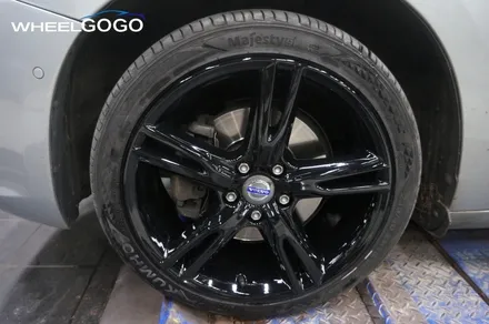 볼보S60 BLACK 휠도색&분체도장