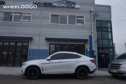 BMW X6 검정유광 휠도색&분체도장