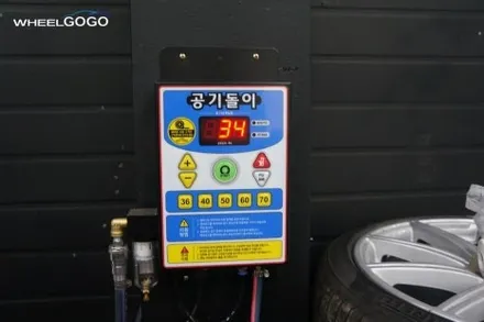 [휠도색]벤츠 G63AMG G바겐 검정무광 휠도색