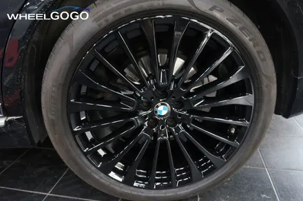 BMW X7 검정유광 휠도색&분체도장