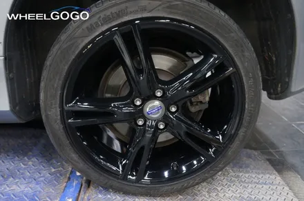 볼보S60 BLACK 휠도색&분체도장