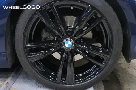 BMW 328i 컨버터블 검정유광 휠도색(분체도장)