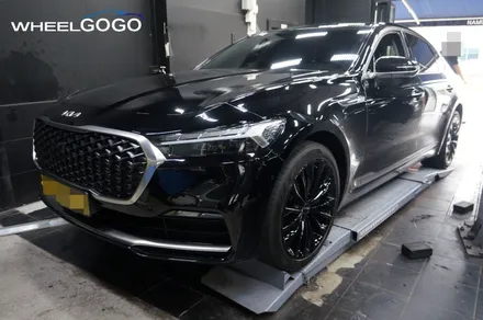 KIA K9  BLACK 휠도색&분체도장