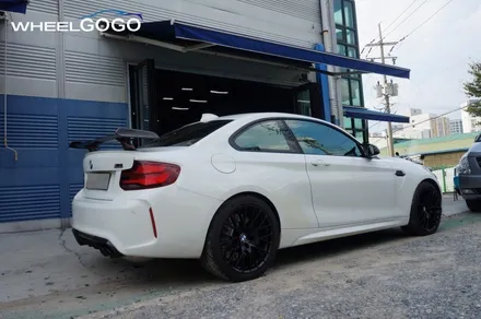 BMW M2 Competition BLACK 휠도색(분체도장)
