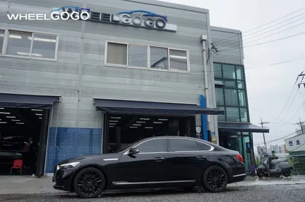 KIA K9  BLACK 휠도색&분체도장