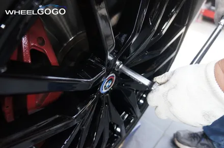 BMW X5 BLACK 휠도색&분체도장
