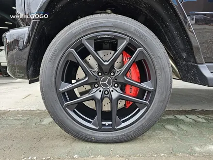 벤츠 G63(G바겐) 맷블랙(검정무광) 휠도색