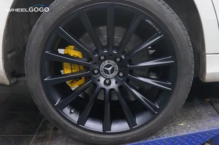W222 벤츠 S350d 휠도색 + 캘리퍼도색