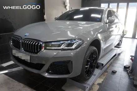 BMW 530e 분체도장(검정유광)