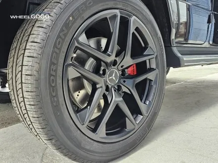 벤츠 G63(G바겐) 맷블랙(검정무광) 휠도색