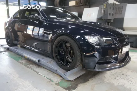 BMW M3 검정유광 휠도색