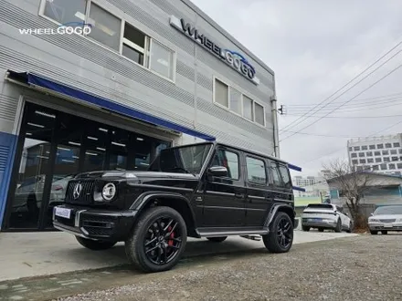 벤츠 G63(G바겐) 맷블랙(검정무광) 휠도색