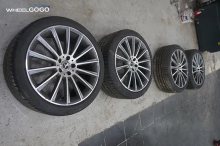 W222 벤츠 S350d 휠도색 + 캘리퍼도색