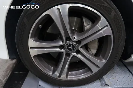 벤츠 E300 BLACK 휠도색